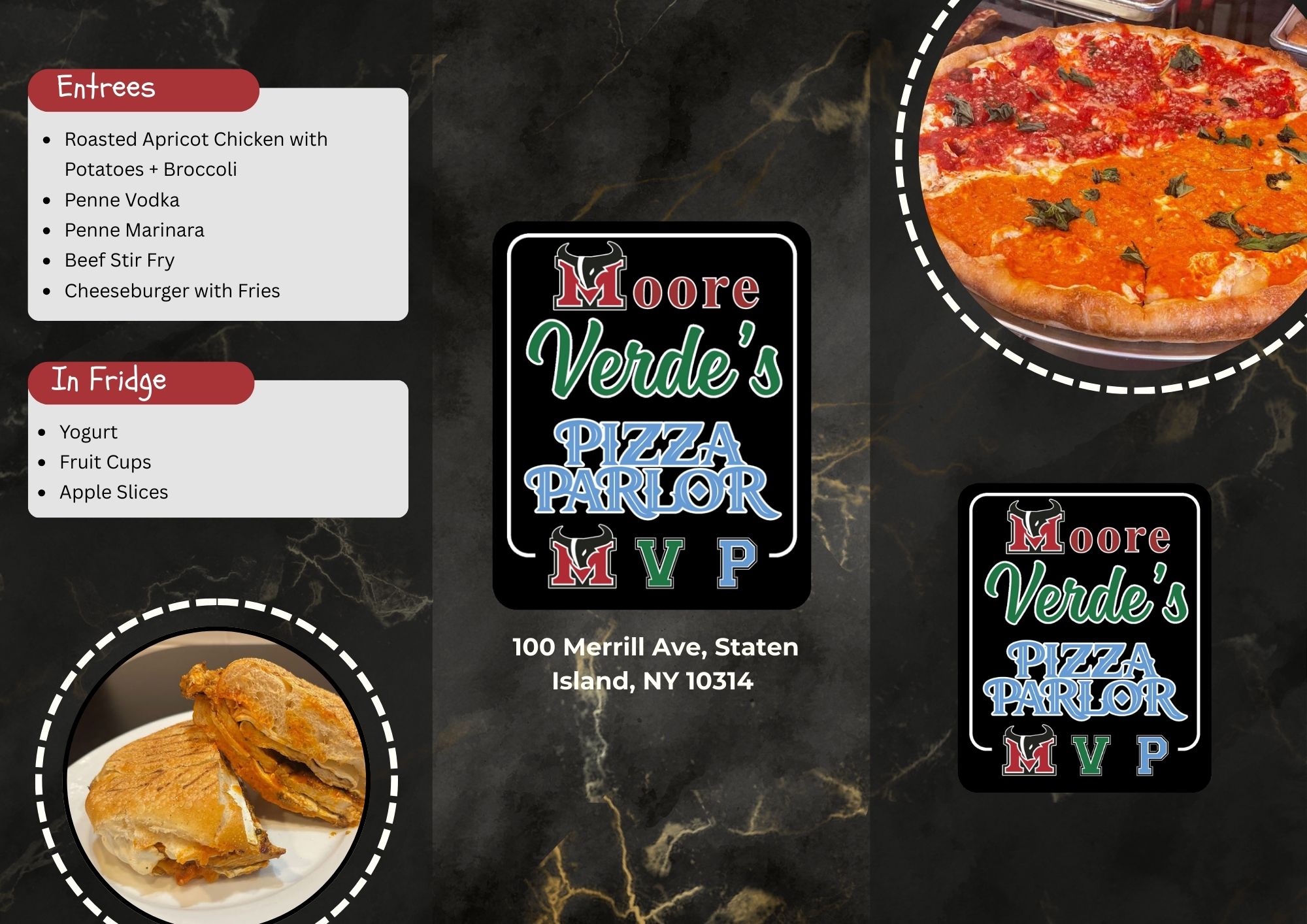 Moore Verde's Pizza Parlor Menu photos